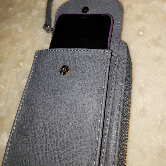 NWOT Antik Kraft Vegan Leather Crossbody Bag - Picture 3 of 8